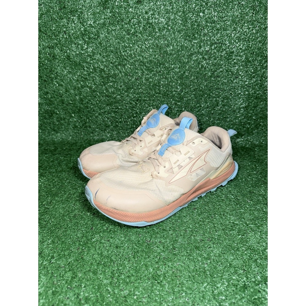 Altra Lone Peak 7 Women Size 9.5 Wide Beige Running Shoes Comfort Trail Sneakers - Picture 3 of 12